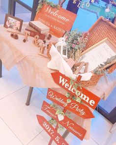 作り方 大人可愛いウェルカムサインを100均で手作りしよう♡chao wedding