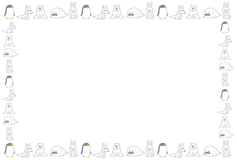 冬フレームイラスト無料イラスト・フリー素材なら「イラストAC」