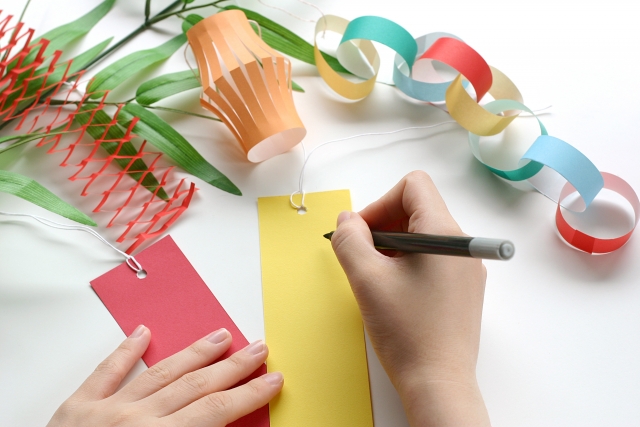 七夕の短冊に願い事は何を書く？保育園の年齢 0・1・2・3・4・5歳 別に例文を紹介