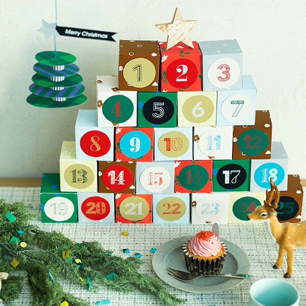 アドベントカレンダーを手作りしよう！おしゃれで簡単なレシピ集nunocoto fabric