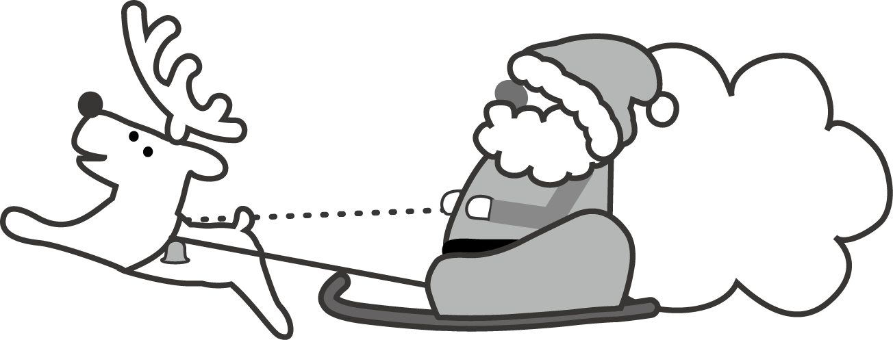 サンタクロースのフリーイラスト素材 - 無料のイラスト素材 タダ絵