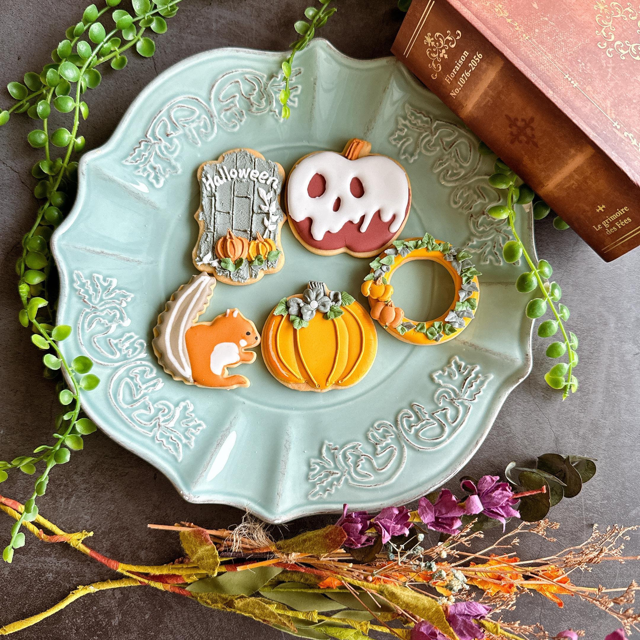 and Bake アートなハロウィン アイシング クッキー♡LEE