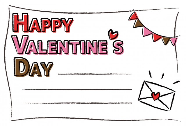 紙刺しゅうのバレンタインカード手作りレシピクロバー株式会社