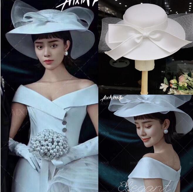 結婚式用ベール付きブライダルホワイトハットボヘミアンティアラウェディングハットブライダルベール - Etsy 日本