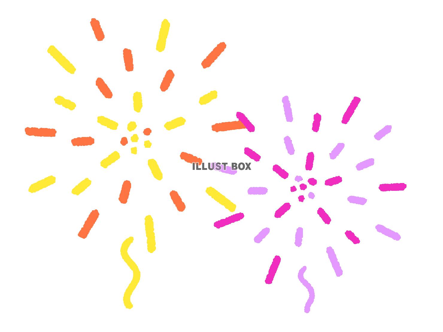 色花火効果要素イラスト画像とPNGフリー素材透過の無料ダウンロード - Pngtree