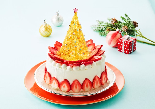 ホットケーキでカンタン＆かわいいクリスマスケーキ