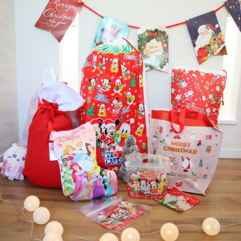 100均でクリスマスラッピング - のらり主婦日記