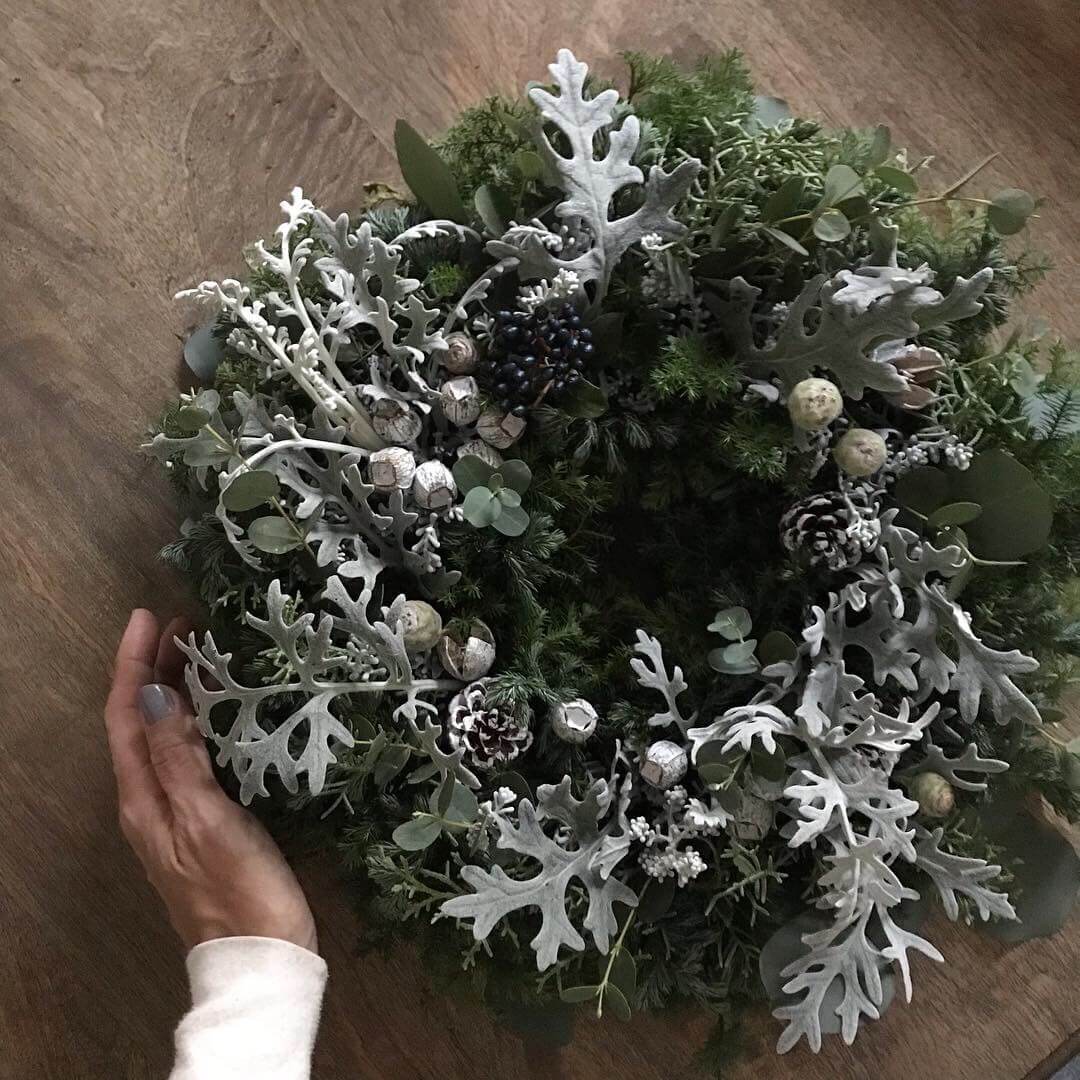 手作りできる！簡単クリスマスリースの作り方とおすすめのおしゃれなクリスマススワッグminneとものづくりと