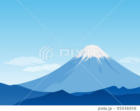 お正月素材 富士山と2020年のイラスト - フリー素材集「イラストのっく」