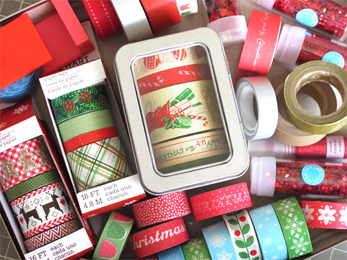 簡単 マスキングテープを使ったクリスマス装飾 4アイデアをご紹介ゆめ画材ブログブログ ゆめ画材