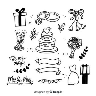 イラスト調 結婚祝い似顔絵 名前メッセージと絵F4 いちご一絵