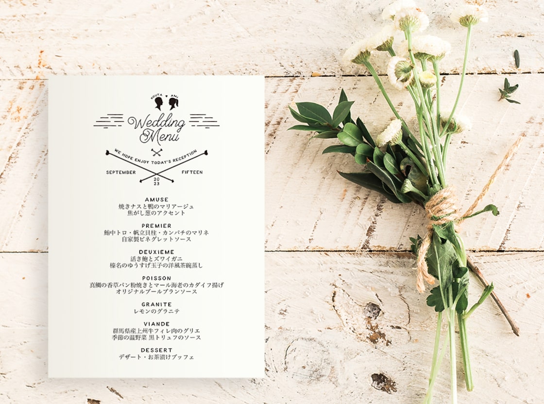 Amazon.co.jp: メニュー表 ドリンクメニュー お花 結婚式 : 産業・研究開発用品