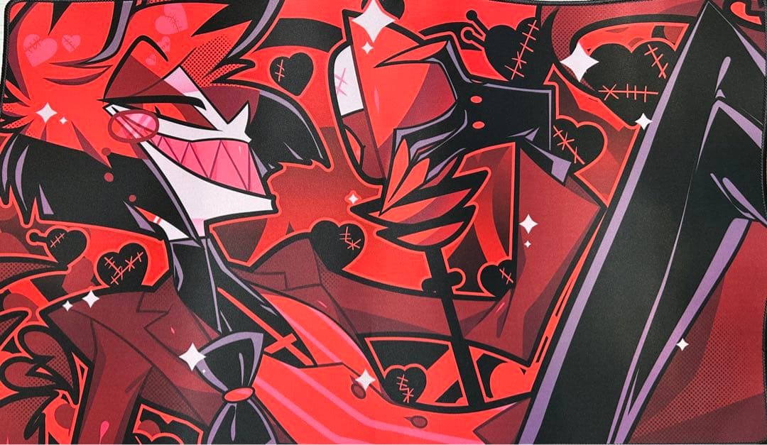 ハズビンホテル Hazbin hotel アラスター バレンタイン ポスター ハズビンホテル Hazbin Hotel アラスター バレンタイン限定