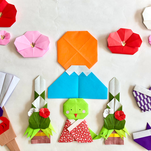お正月の飾り付けは折り紙で作ろう♡簡単に作れる折り紙飾り4選4yuuu