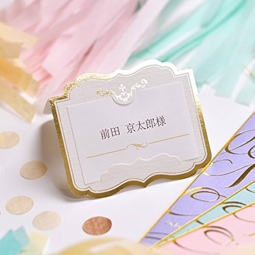 ♡×382 人気！結婚式 席札☆E 10部～その他オーダーメイド mierakue wedding 通販 6758210Creema クリーマ