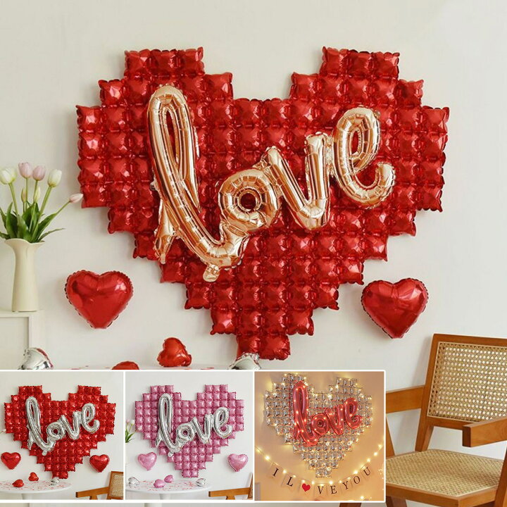 バレンタイン リース 飾り