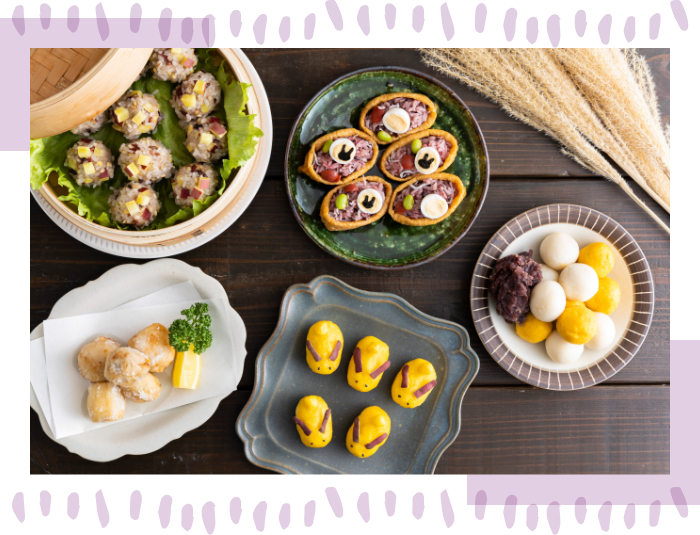 中秋の名月とみたらし団子-レシピ付き-Kaoli Kidoue