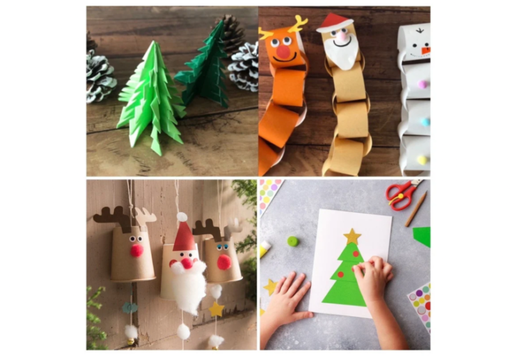 クリスマスツリー作り - 学校教材販売のエコールＮＥＴ