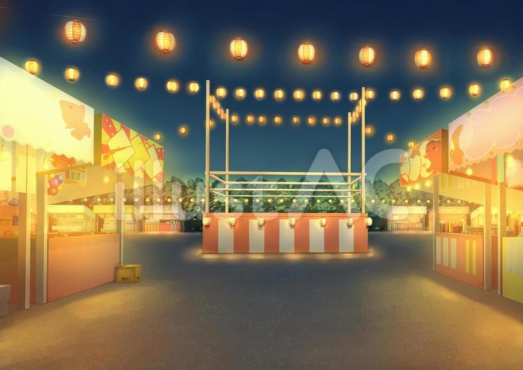 夏祭り花火大会背景イラスト素材縦2イラスト - No: 22028900無料イラスト・フリー素材なら「イラストAC」