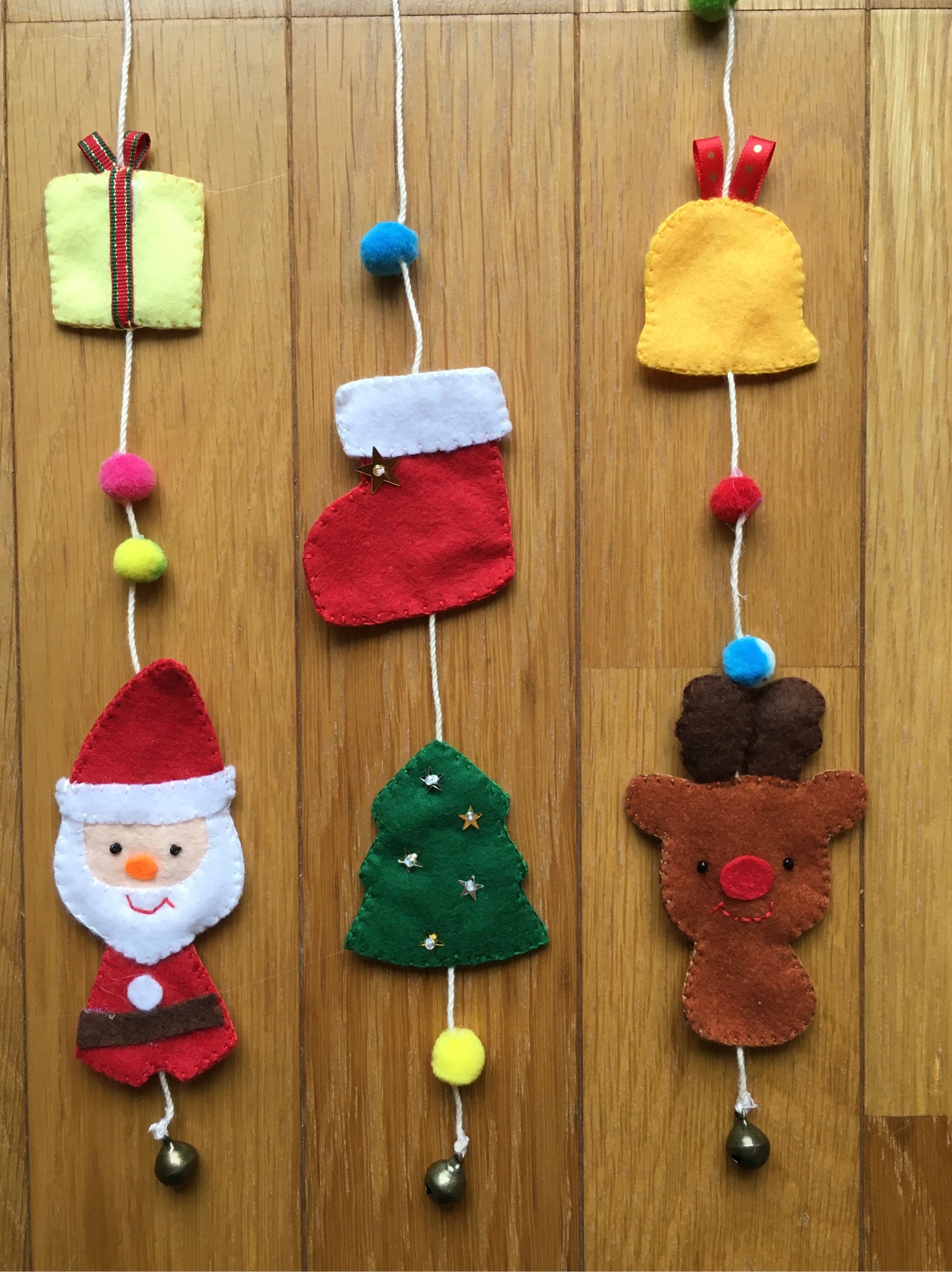 ⭐︎吊るし飾り 壁面飾りガーランド クリスマス12月冬保育園施設