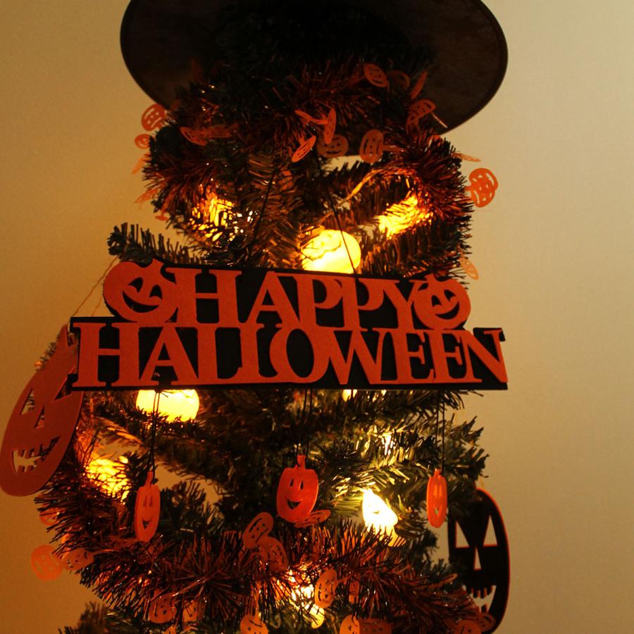 ハロウィンツリーを飾りました宮城の田舎暮らし