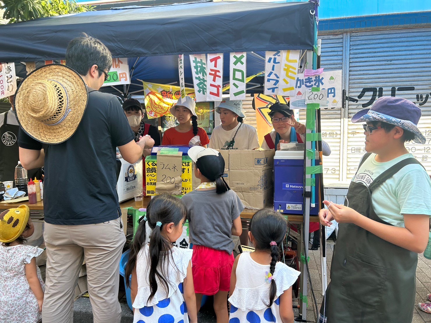 夏祭り☆ひしのみこども園学校法人 旭学園 佐賀女子短期大学附属認定こども園