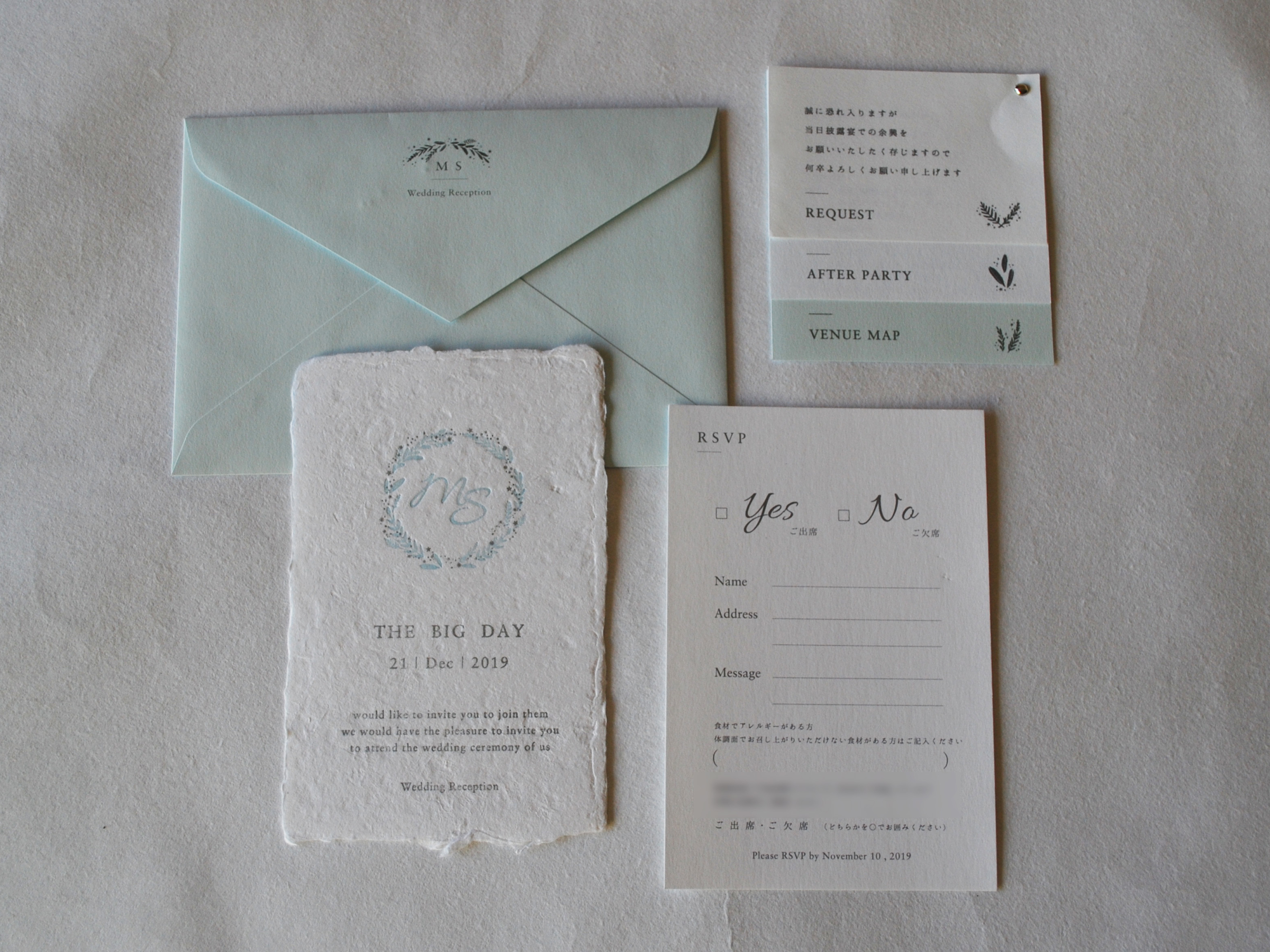 海外で人気＊パスポート風招待状デザインまとめ