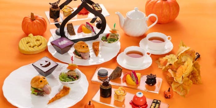 フォションホテル京都が贈るハロウィン限定メニュー＞ 『フォション ハロウィン・アフタヌーンティー』の限定販売！ フォションホテル京都 でスイート&キュートなハロウィンを。THE-SELECTION MAGAZINE