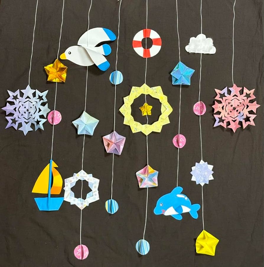 涼しげビー玉飾り〜ガラスの輝きがきれいな夏にもってこいの手作り飾り〜保育と遊びのプラットフォーム ほいくる