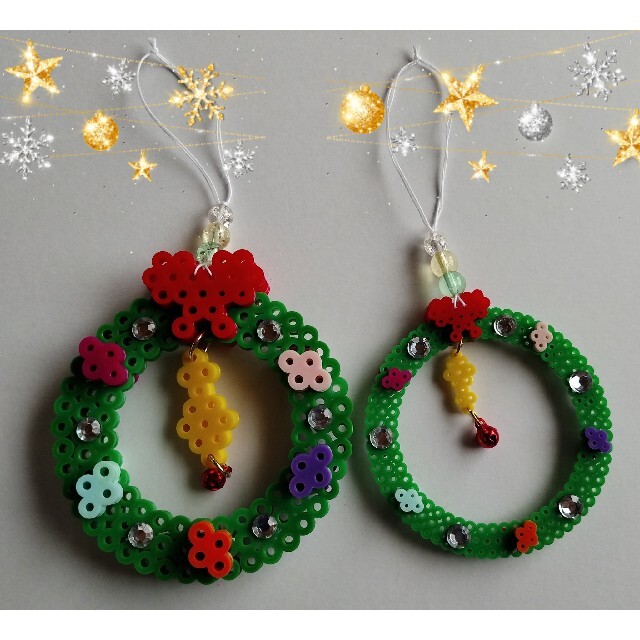 サンタさん〜目玉のつくりかた - やさしいアイロンビーズ