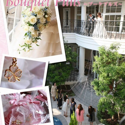 ブーケプルズ リボン ピンク パープル ブルー 3m×18本 - メルカリ