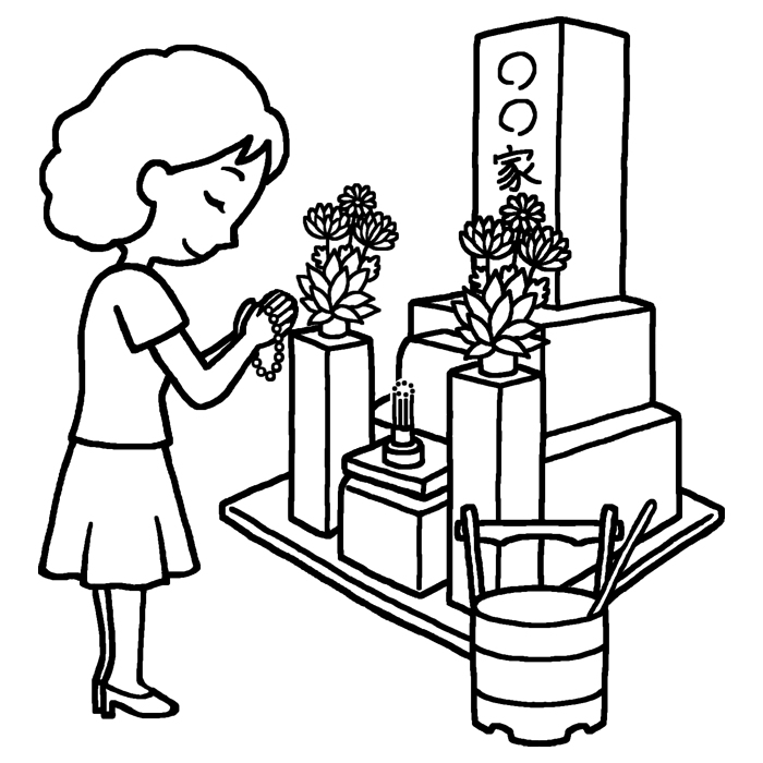 お盆イラスト白黒無料テンプレート集!かわいい精霊馬 お供え物 盆踊りなど子育て19 子育て塾