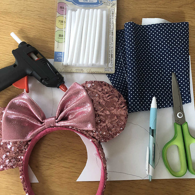 ディズニーカチューシャ タワーオブテラー風カチューシャ作ってみた ほぼ百均