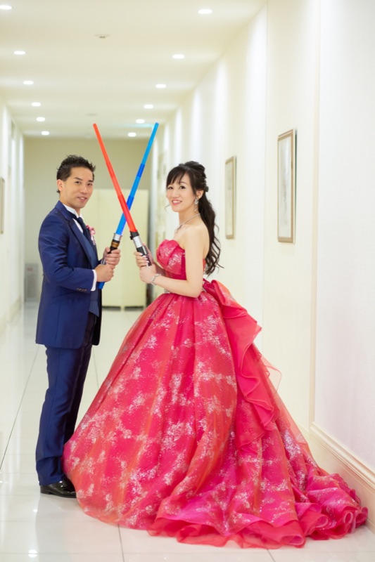 スターウォーズ風オープニングパロディ映像・ご結婚式の余興映像、送別会などオプション価格