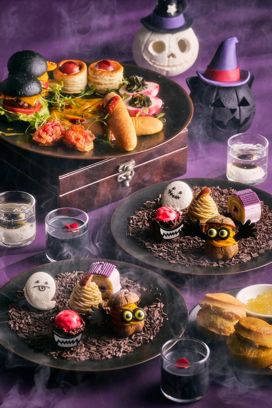 ハロウィン アフタヌーンティー+カフェフリー 10 1～10 31THE FRENCH KITCHEN フレンチ キッチングランド ハイアット東京<六本木>OZmallレストラン予約