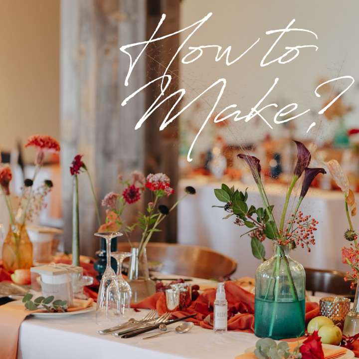 おしゃれなテーブル装花実例33選！コスパよく華やかに見せるアイデアも紹介結婚ラジオ結婚スタイルマガジン