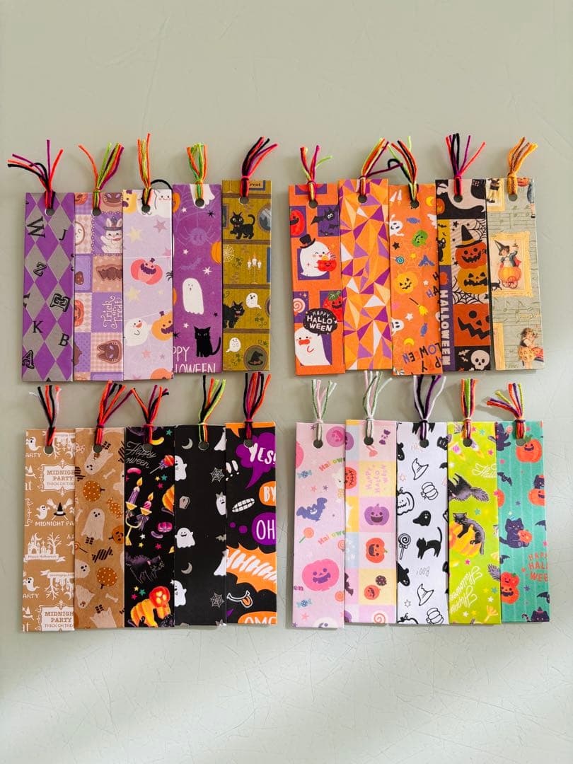 ハロウィン ステッキ カボチャ 黒猫 お化け コウモリ 折り紙 保育園 幼稚園 - メルカリ