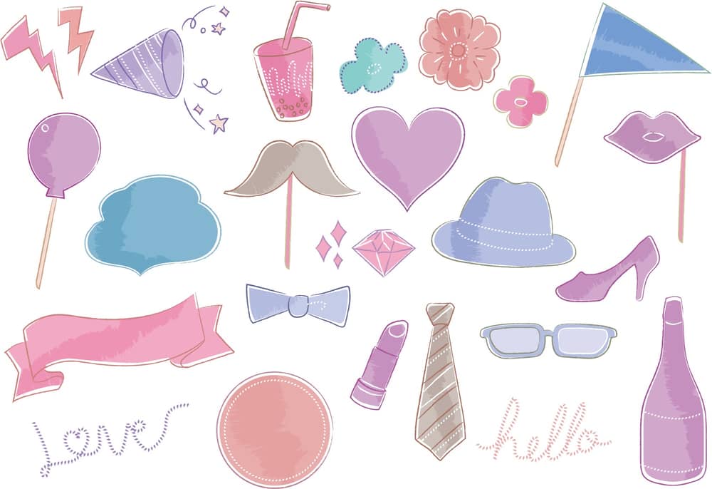 ハロウィンパーティ2 カラーハロウィンの無料イラスト 秋の季節・行事素材