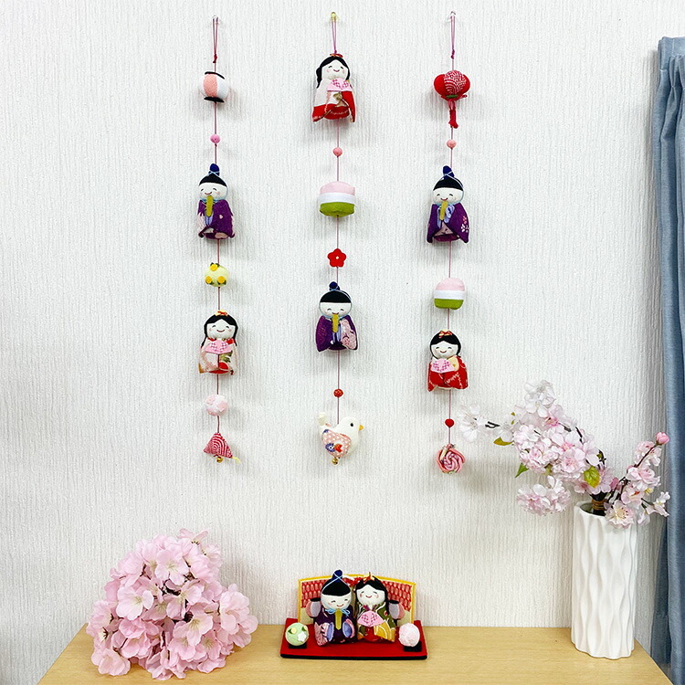 2026年最新版！飾って&撮って可愛い！手作りできるひな祭りモチーフの壁面飾り五色 雛人形・五月人形の原孝洲
