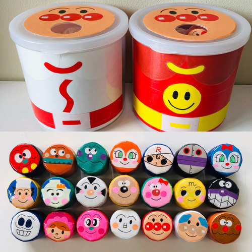 手作りポットン落としで遊ぼう