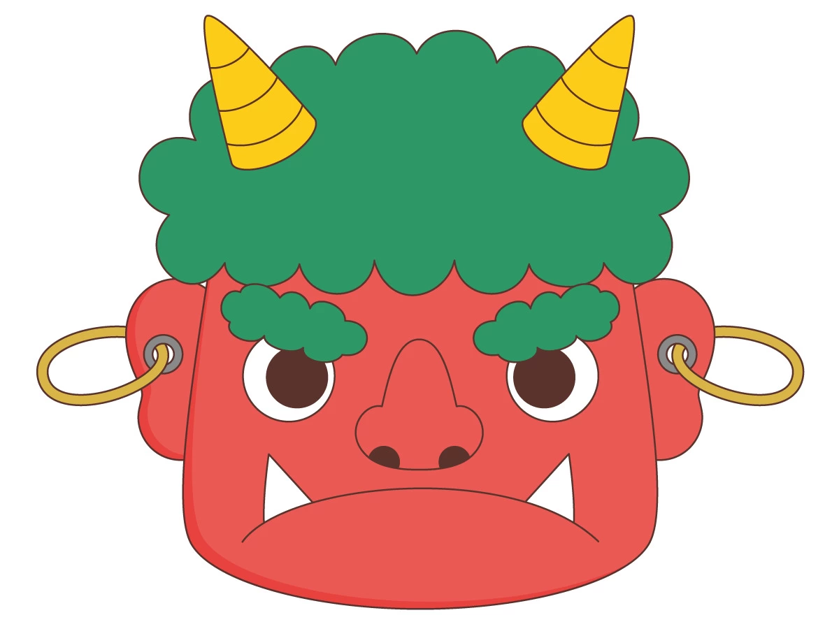 楽天市場 お面 鬼 節分の通販