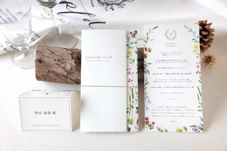 招待状の必須アイテム＊付箋にひと工夫加えておしゃれにDIYしてみましょう♡♡「Strawberry」