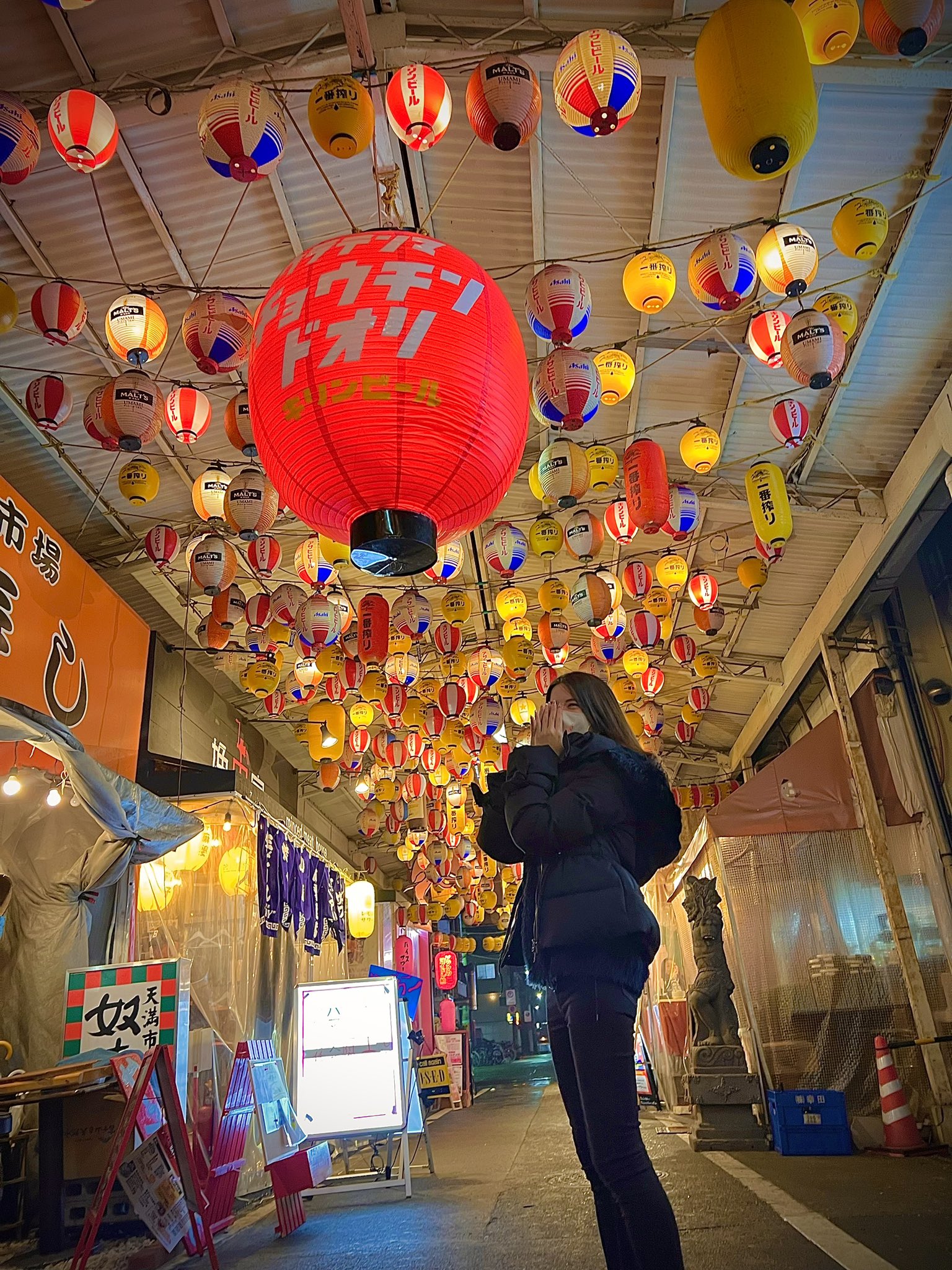 裏天満ちょうちん通り大阪市カメラを片手に大阪へ
