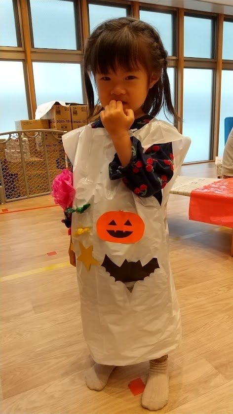 手作り衣装 カラーポリでかぼちゃパンツを作ってみた