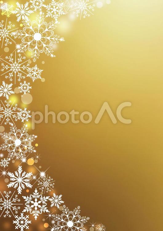 雪の結晶で描いたクリスマスツリーのイラスト赤Merry Christmasのイラスト素材FYI00890330ストックフォトのQlean Market キュリンマーケット