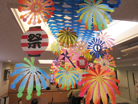 お家で夏祭り！ちょうちんガーランドの作り方