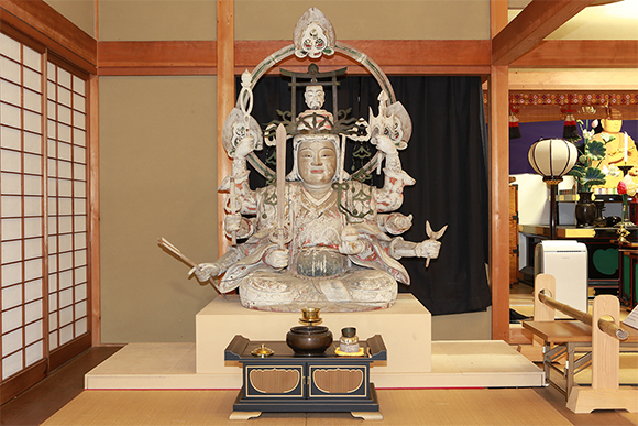 金運爆上げ 竹生島宝厳寺弁財天 鍍金 五鈷杵 竹生島宝