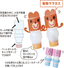 おうちにあるもので！手作りマラカスの作り方お針子日和 手芸・ハンドメイドイベント情報