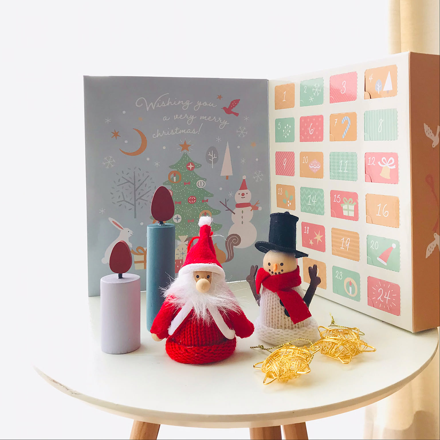 小さな小さなクリスマスリースあさだじゅんこ ハコベノハコ