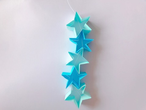 折り紙の星 折り方 Origami star tutorial